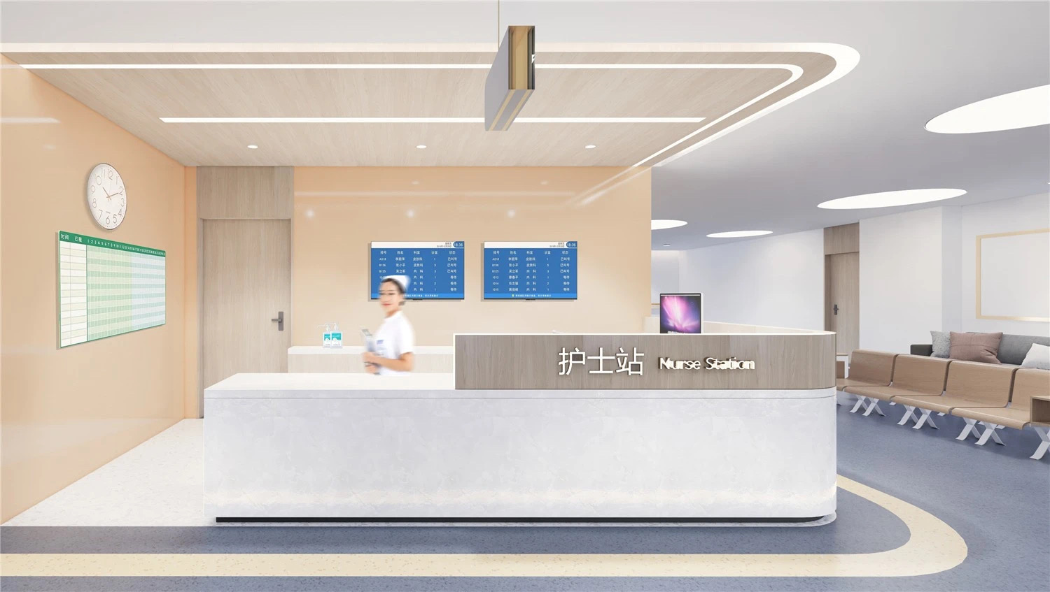【醫院案例】婦產醫院這樣設計，簡而不失其華！(圖14)